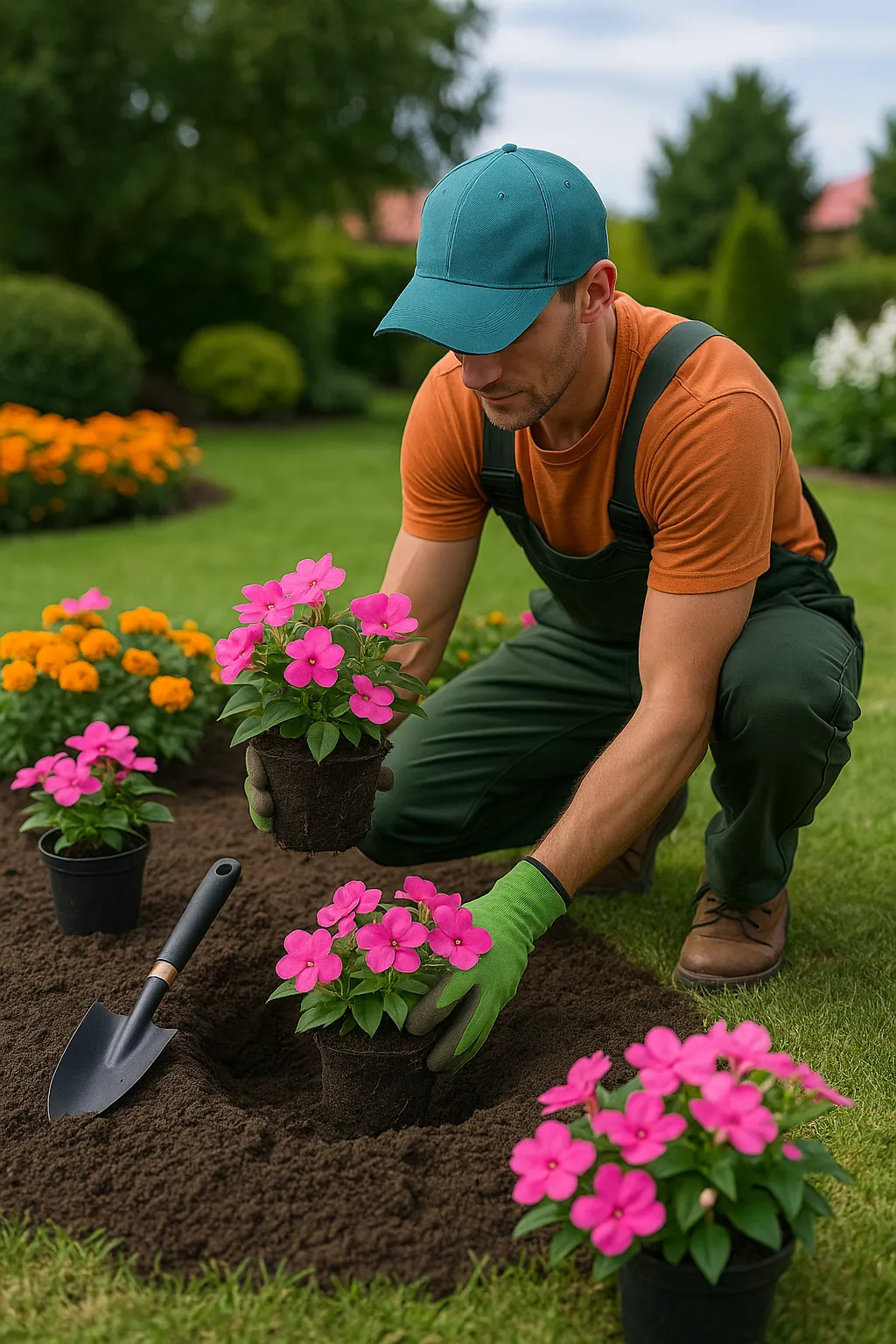 Jardín diseñado